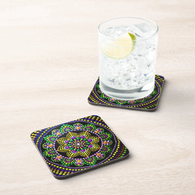 067 - Green Shades Coasters (Right Side)