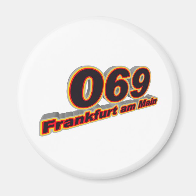 069 Frankfurt am Main Magnet (Front)