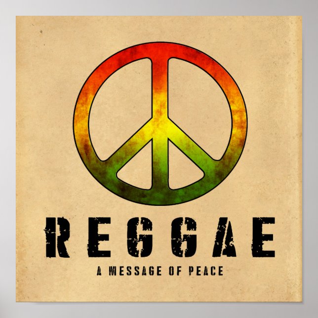 06 Reggae Peace Poster (Front)