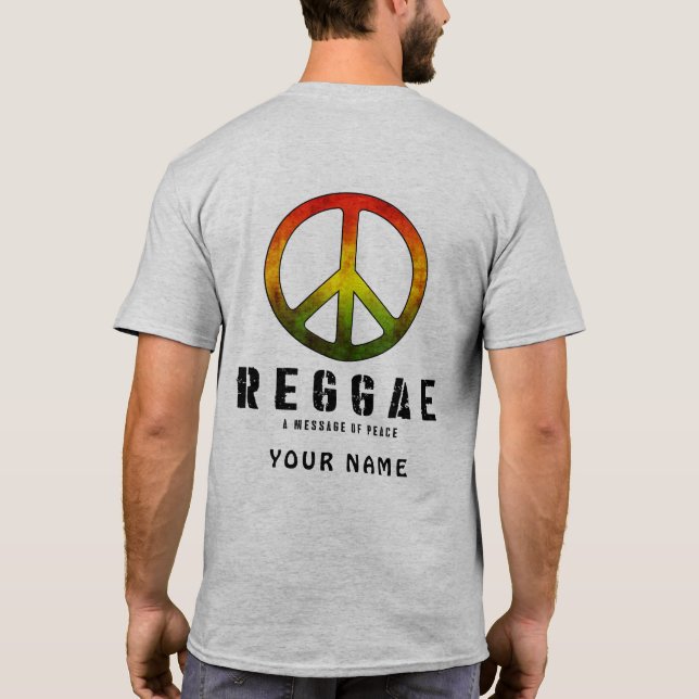06 Reggae Peace T-Shirt (Back)