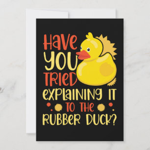 06.Rubber duck for a Duck Lovers Save The Date