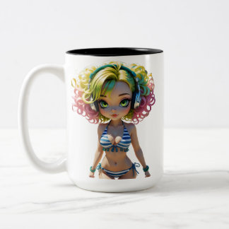06A Dollz by: Svace - Series 01 Two-Tone Coffee Mug