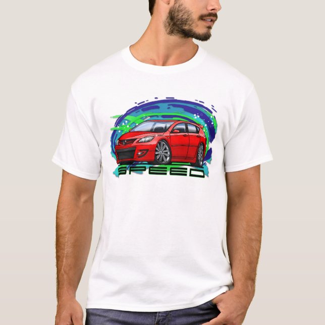 07-09 Speed3_Red T-Shirt (Front)