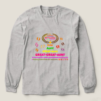 07/20/2025 Great-Great Aunt Gold Star Celebration Tri-Blend Shirt