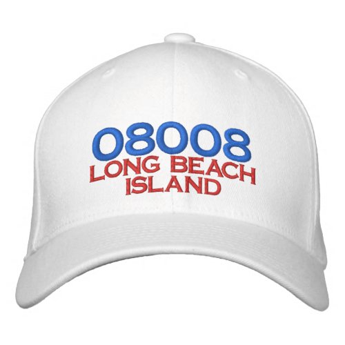 08008 HAT LONG BEACH ISLAND LBI CAP 08008 NJ