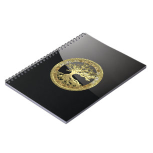 [08] Celtic Golden Tree of Life Notebook
