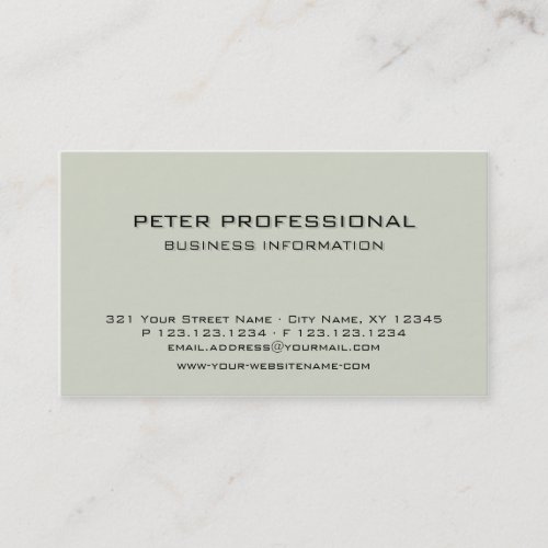 08 Modern Professional Business Card color reed