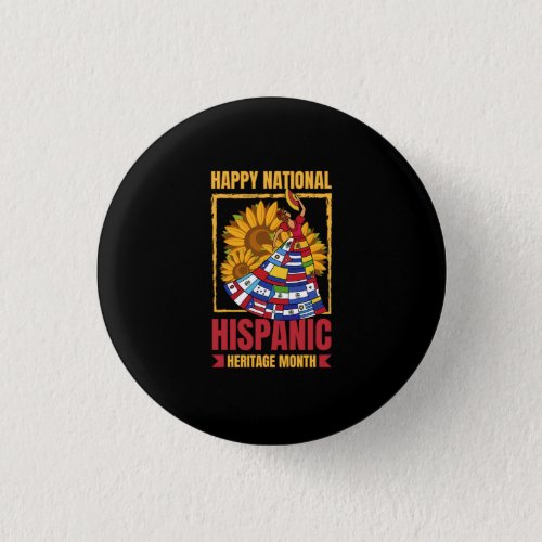 08National Hispanic heritage Month all countries Button