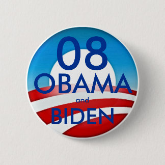 08 OBAMA and BIDEN Button