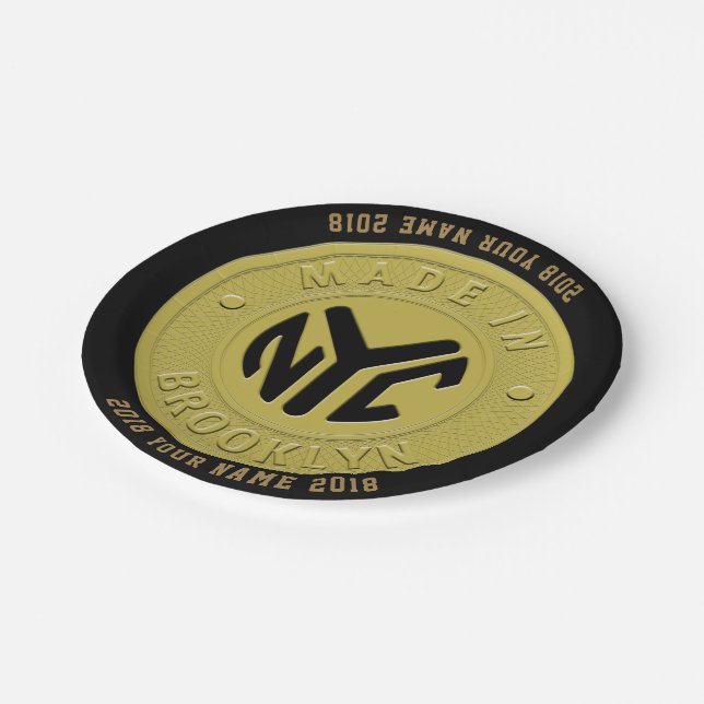 08of12 Brooklyn Token Party Plate (Angled)