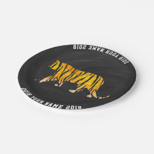 08of12 Tiger Custom Party Plate