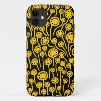 090512 Amber on Black iPhone 11 Case