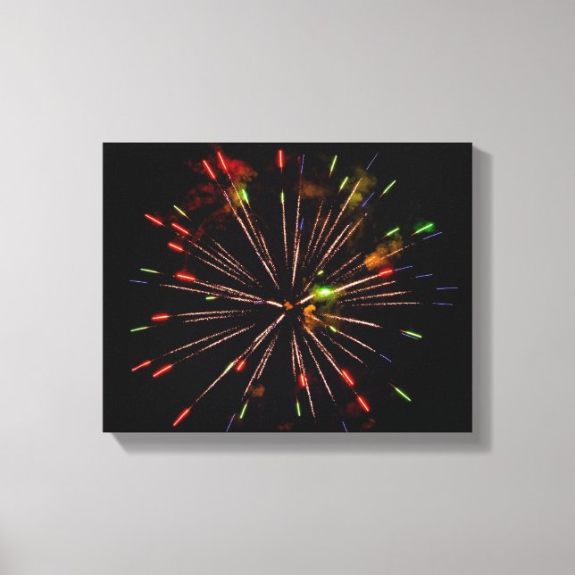 0948-Fireworks Canvas Print (Front)