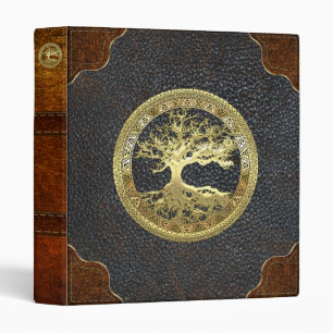[09] Golden Celtic Tree of Life Binder