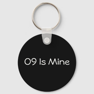 09 Is Mine Key Chain