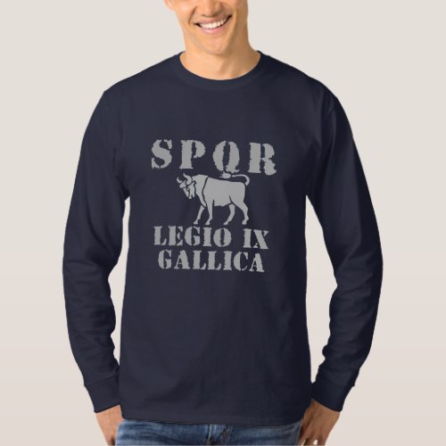 09 Julius Caesars 9th Gallica Legion _ Roman Bull T_Shirt