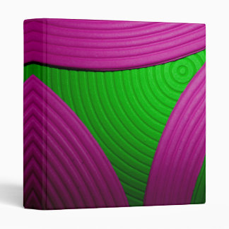 09 Pink & Green Echo 1" Avery Binder