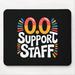 0.0 Suprt Staff Marathon Cheer Squad - Mouse Pad