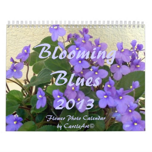 0 2013 Blooming Blues Calendar