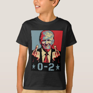 0 2 Funny Trump 2024 Trump 2024 Win Victory Winner T-Shirt