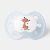 0-6 months Pacifier with fox image (Front)