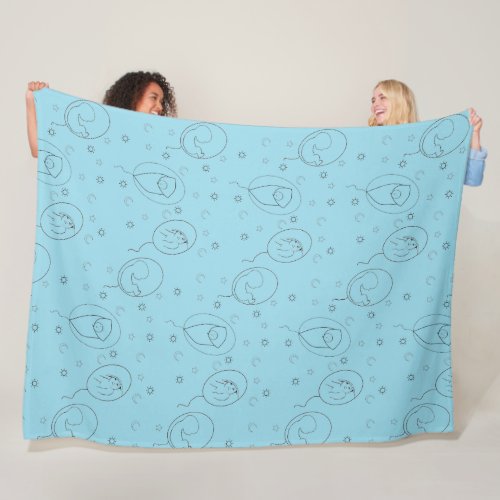 0_6m _ Babyboy _ Blue _Kriyas Collection Fleece Blanket