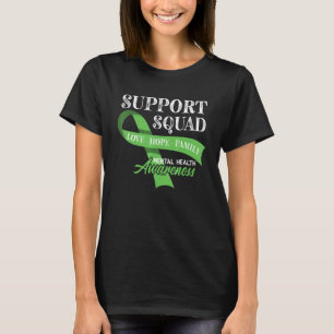 0 Awareness I Support Squad I Depression & Mental  T-Shirt