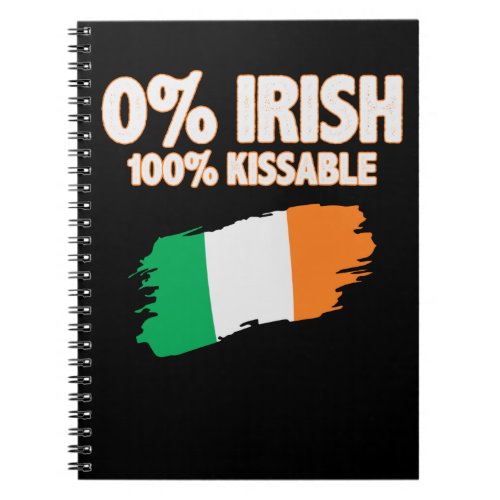 0 Irish 100 Kissable Notebook