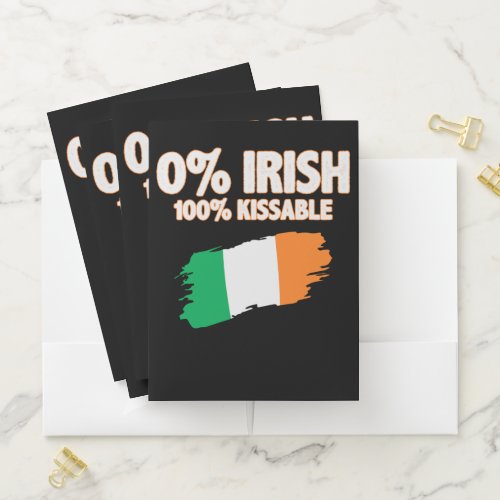 0 Irish 100 Kissable Pocket Folder