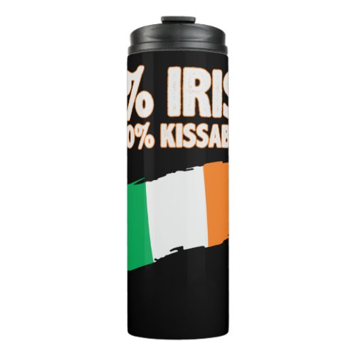 0 Irish 100 Kissable Thermal Tumbler