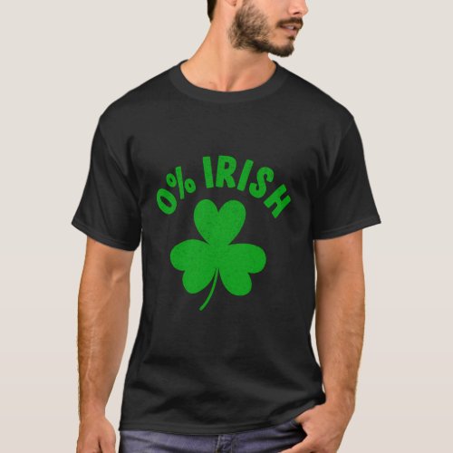 0 Irish Leprechaun Shamrock C T_Shirt