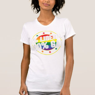 0 Liberal 100  Gay LGBT Design for Conservatives  T-Shirt