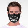 0% meat 100 percent muscle Vegan barbell custom Premium Face Mask