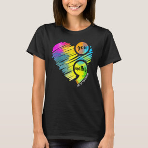 0 Mental Health Awareness Semicolon Suicide Preven T-Shirt