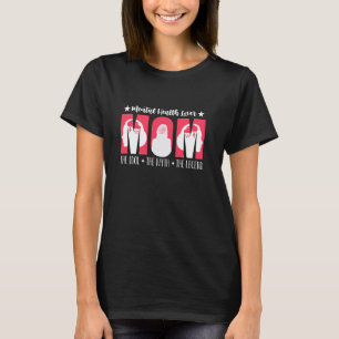 0 Mental Health Lover Mom The Raise Awareness Ment T-Shirt