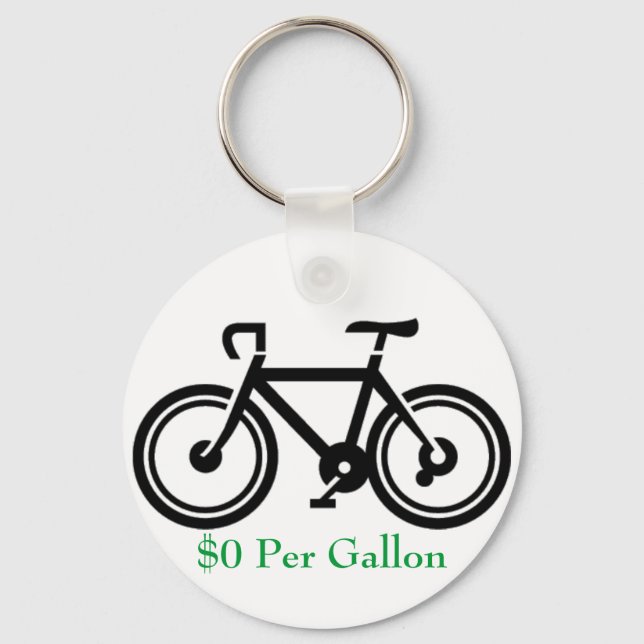 $0 Per Gallon Keychain (Front)