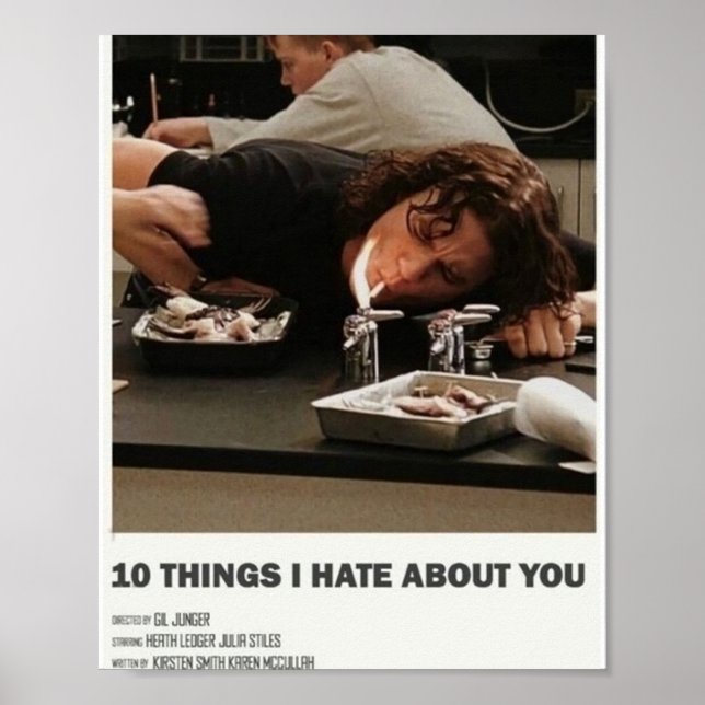 0 Things I Hate About You Movie  Poster (Front)