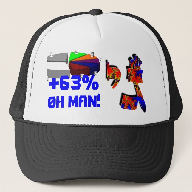 0h my Gimmel-Yod! Trucker Hat (Front)