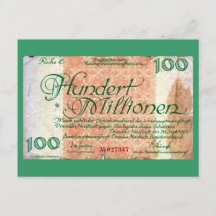 100000 Million Postcard