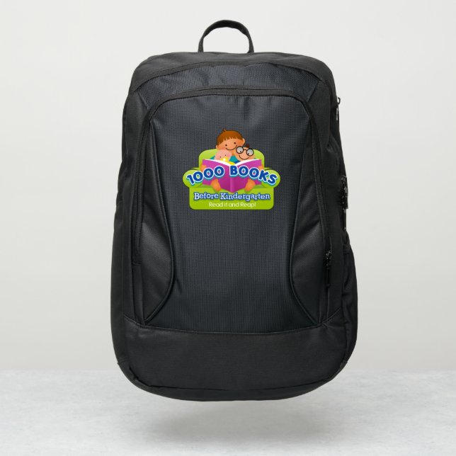 1000 Books Before Kindergarten Backpack (Front)