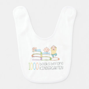 1000 Books Before Kindergarten Bib