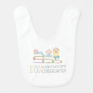 1000 Books Before Kindergarten Bib