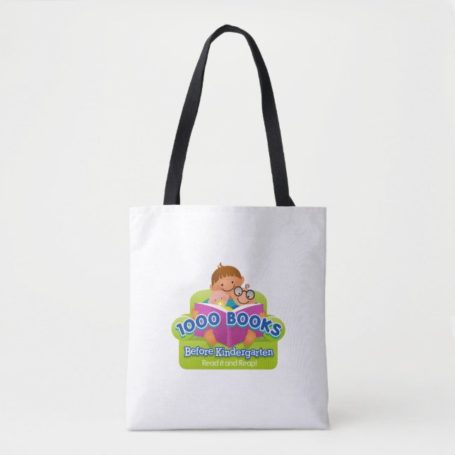 1000 Books Before Kindergarten Challenge bag (Front)