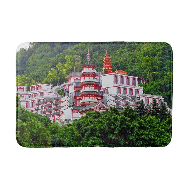 1000 Buddha Monastery Bath Mat (Front)