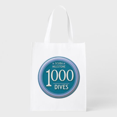 1000 Dives Grocery Bag