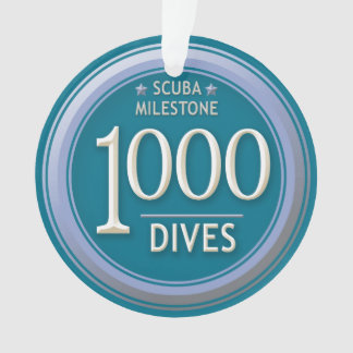 1000 Dives Ornament