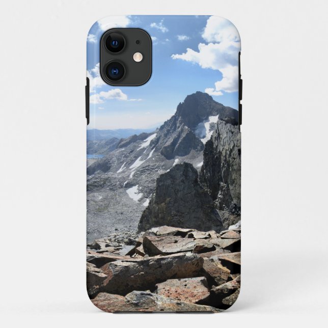 1000 Island Lake and Banner Peak from Mt Davis Case-Mate iPhone Case (Back)