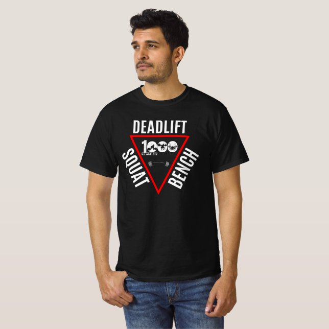 1000 LB Club Deadlift Squat Bench Sleeveless Shirt (Front Full)
