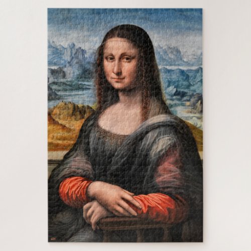 1000 Piece Da Vincis student copy of Mona Lisa Jigsaw Puzzle