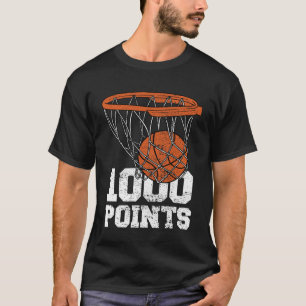 1000 Points Basketball Scorer High School Basketba T-Shirt